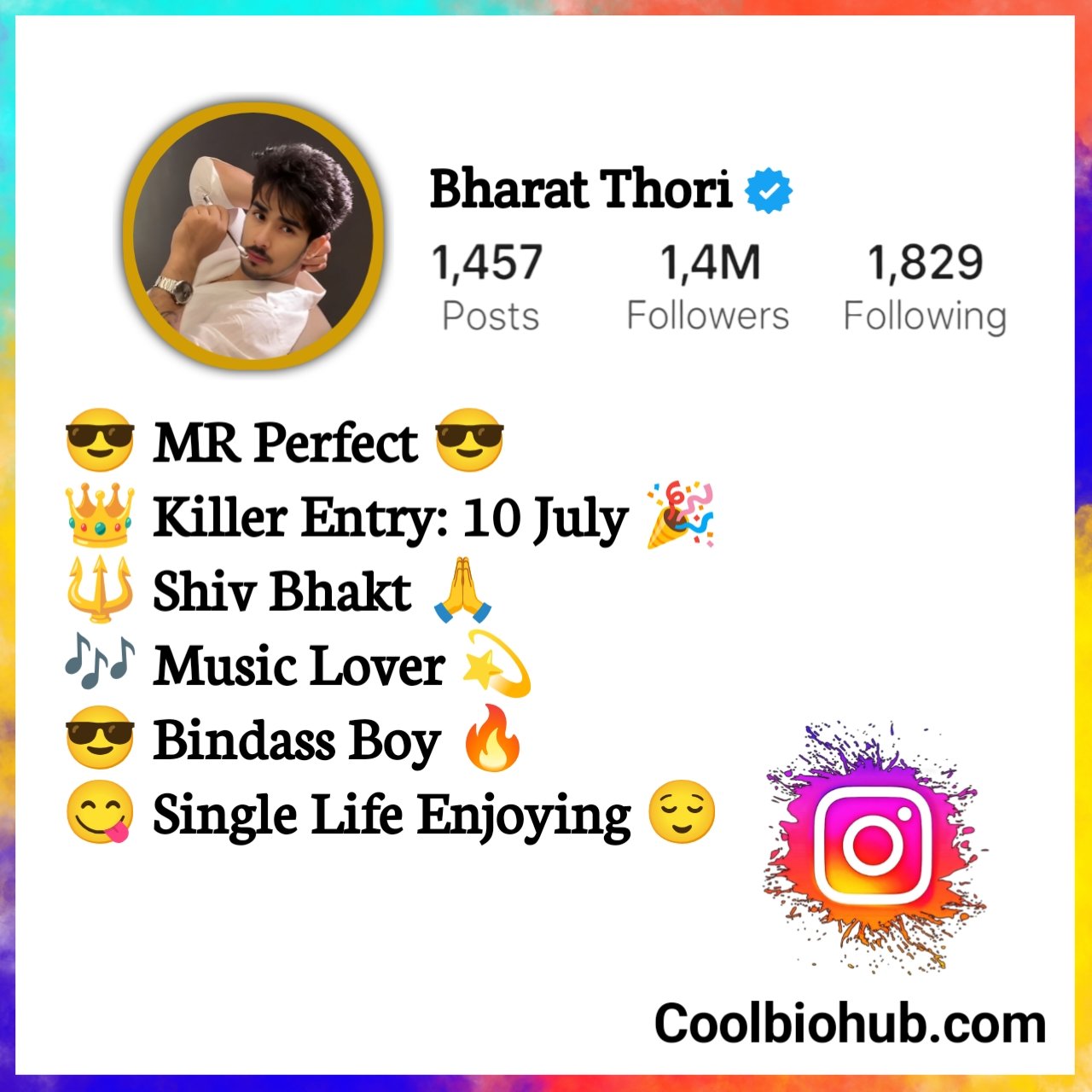 Instagram Bio Me Kya Likhe English