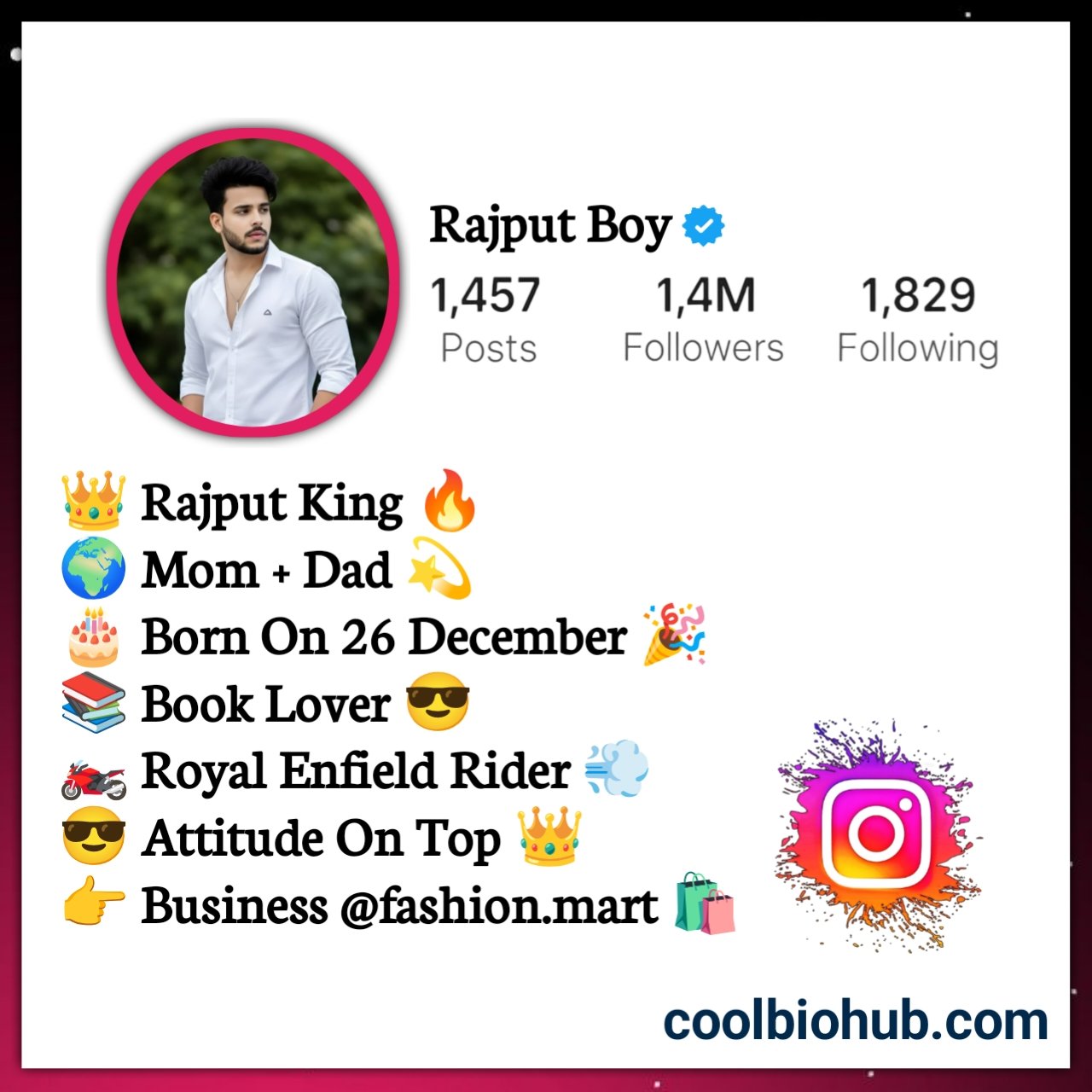 Rajput Bio For Instagram With Emoji