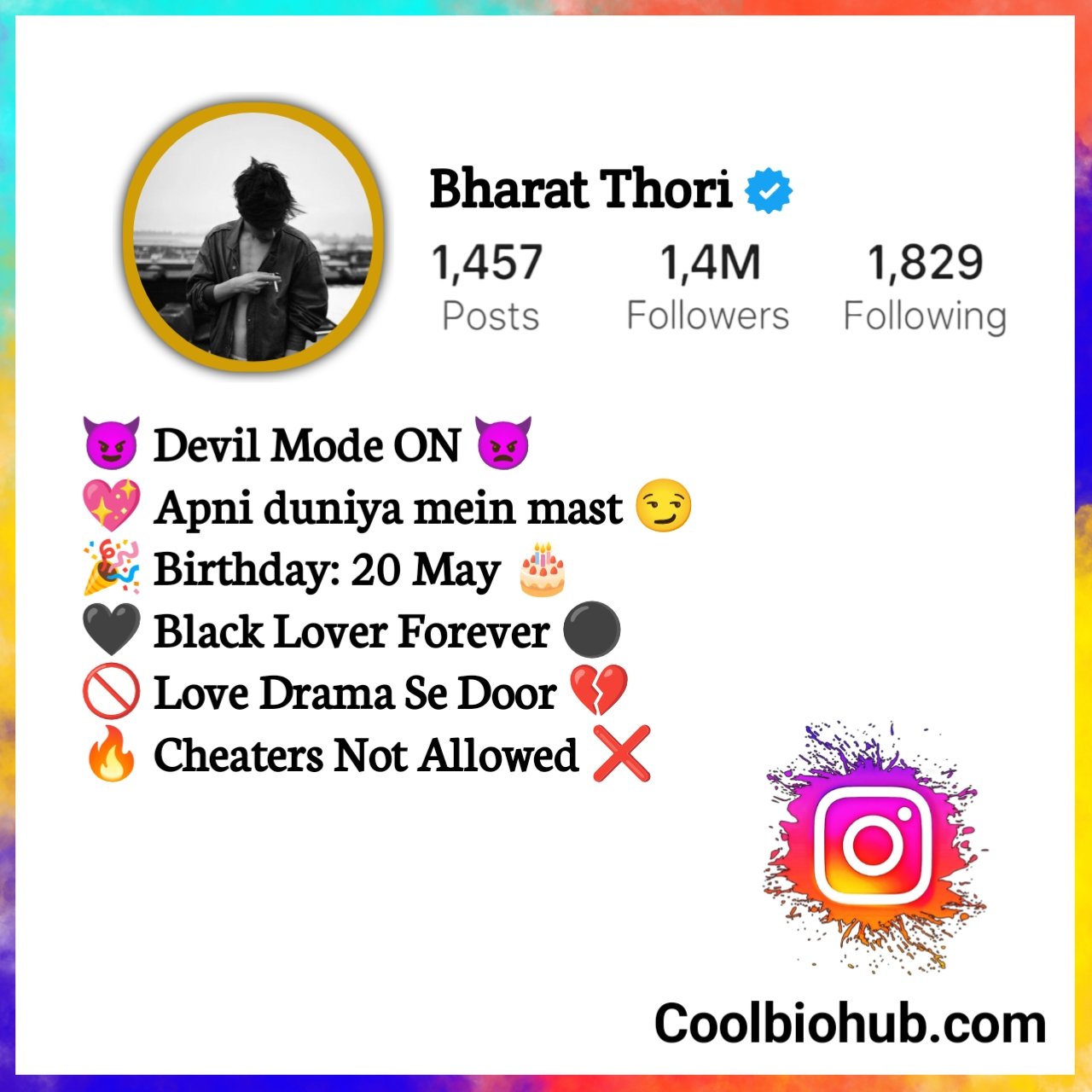 Instagram Bio Me Kya Likhe Attitude