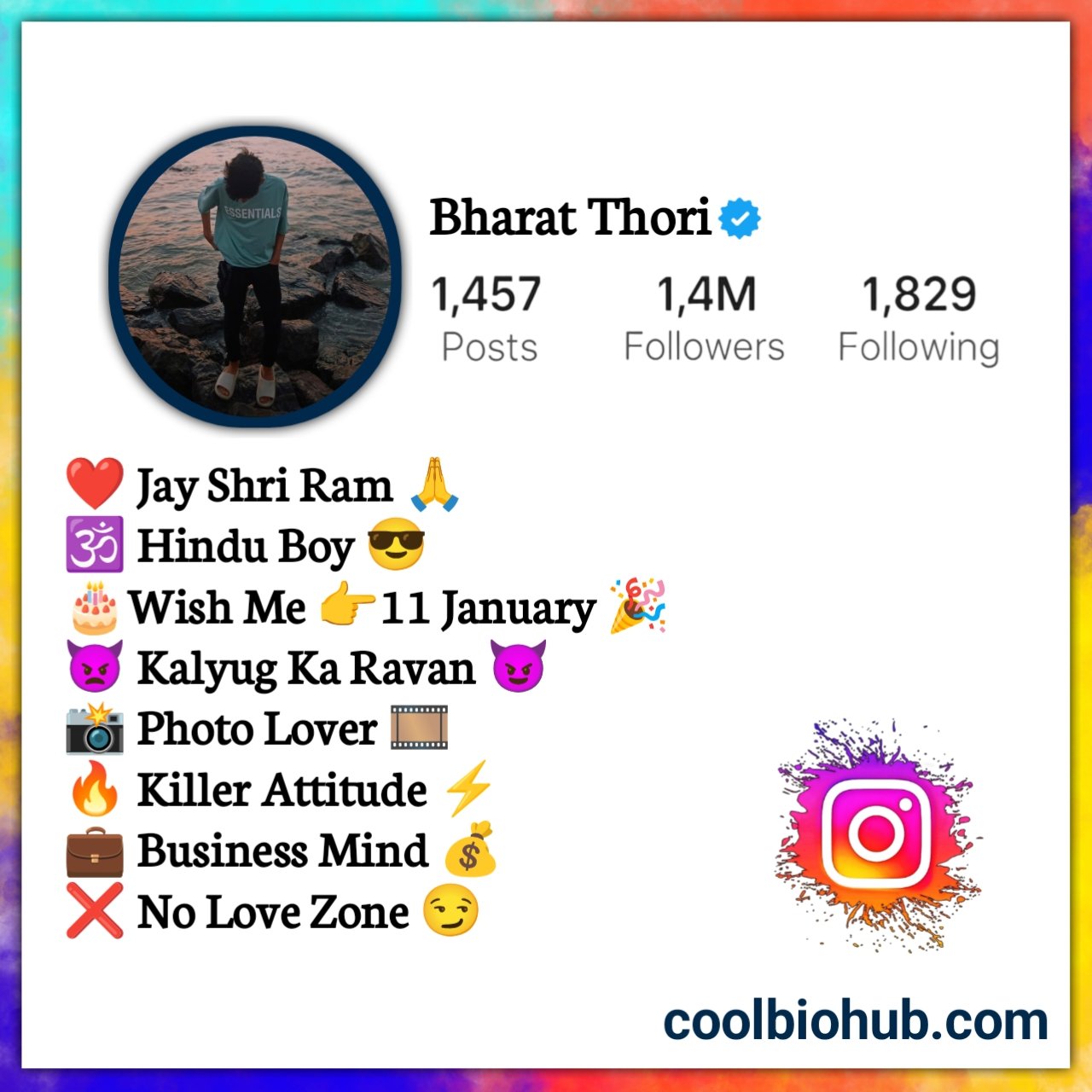 Gangster Bio For Instagram