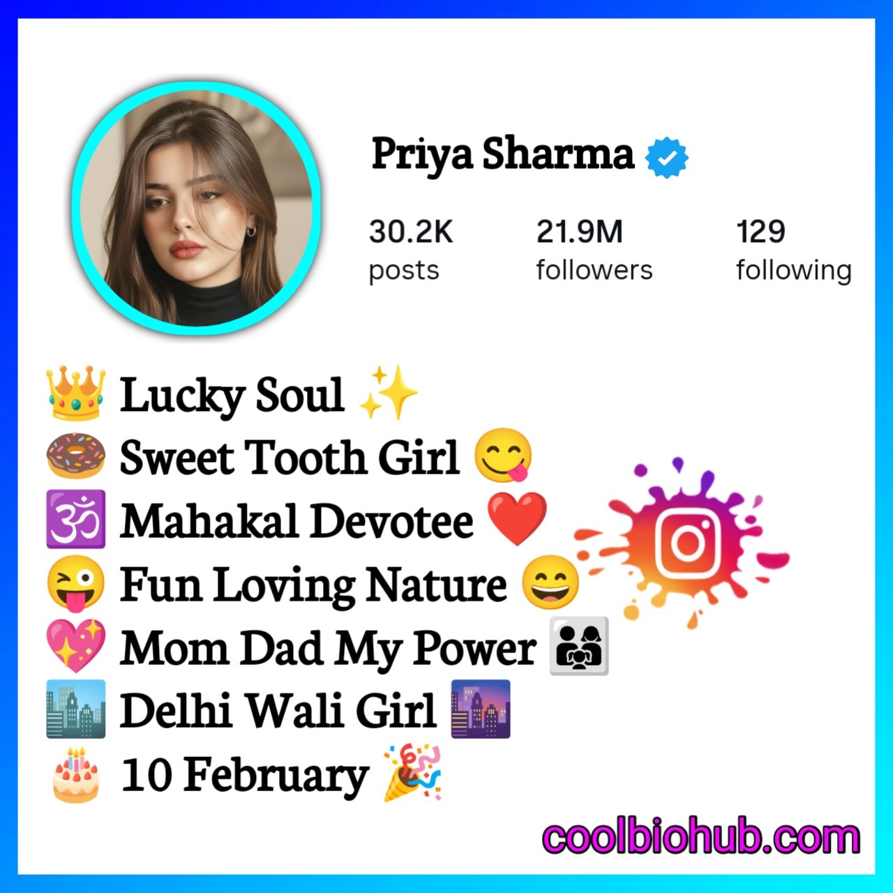 Instagram Bio For Girls Copy/Paste