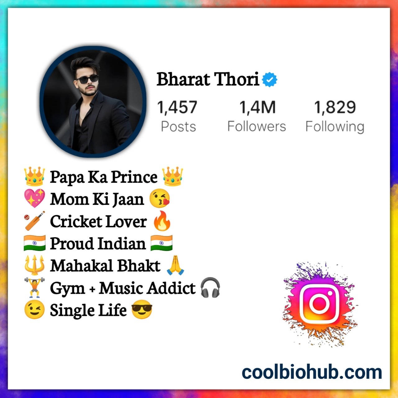 Instagram Bio For Boys Professional