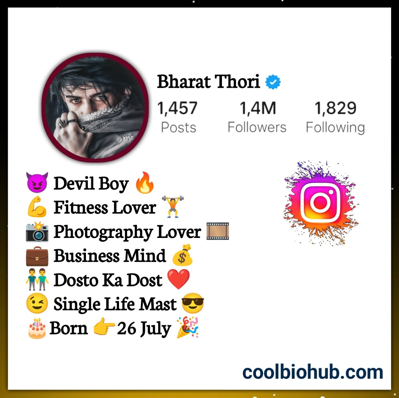 Devil Bio For Instagram