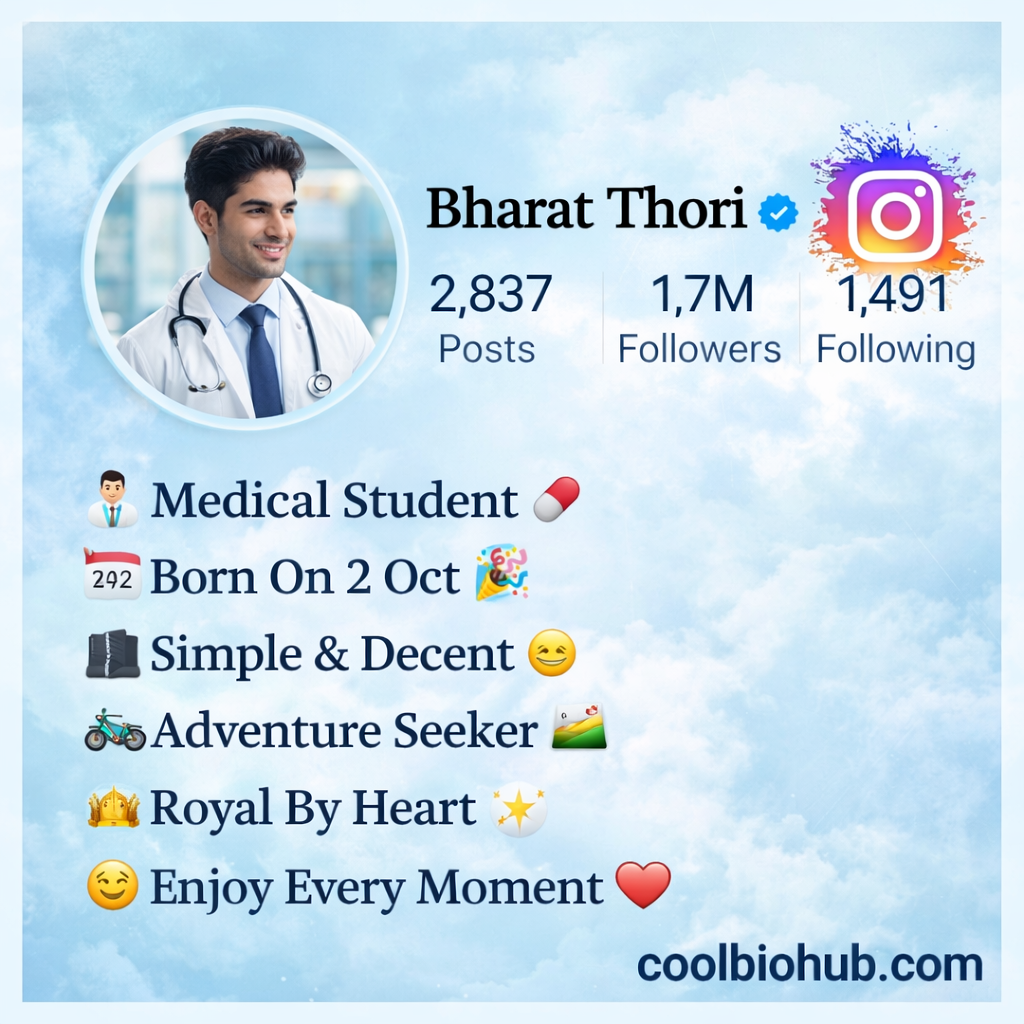 Instagram Bio For Medical Student