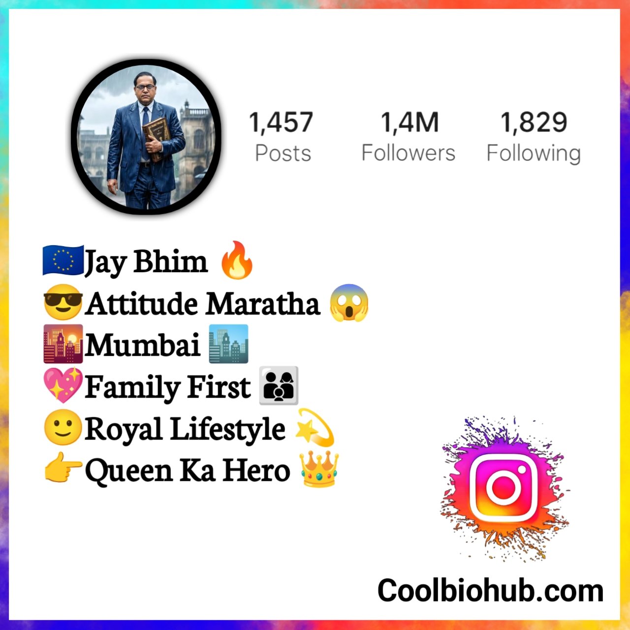 Jai Bhim Bio For Instagram